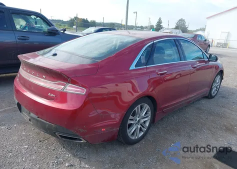 2014 Lincoln Mkz Hybrid from USA, damaged, VIN 3LN6L2LUXER813179
